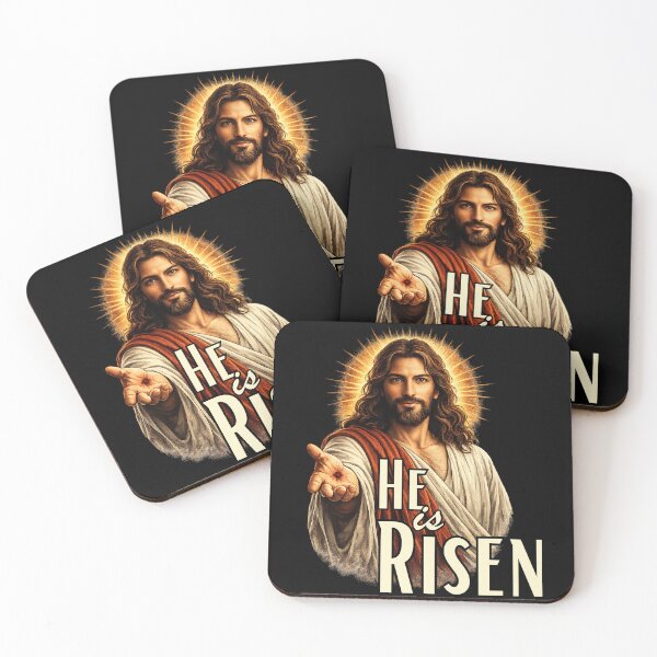 Item preview, He Is Risen – Resurrection Sunday Faith Design designed and sold by MixedVibes Co..