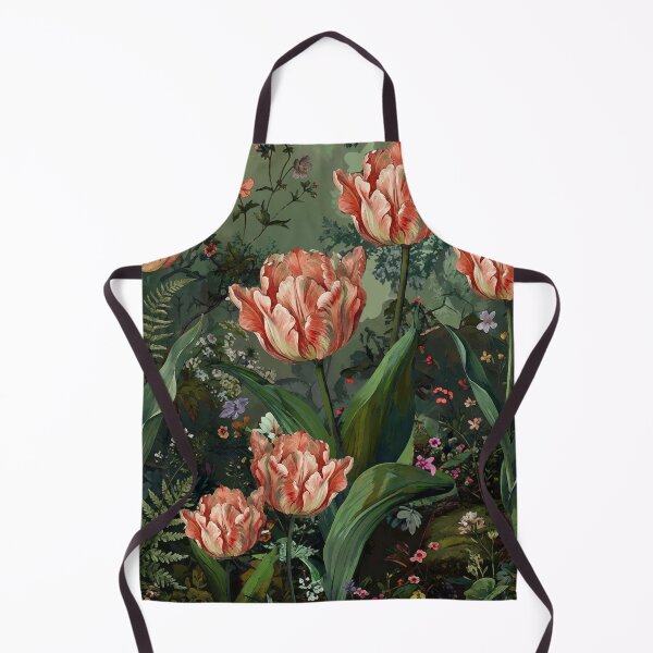 Item preview, Vintage Botanical Tulip Garden Illustration designed and sold by Rutvain.