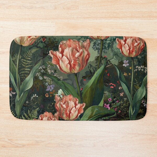 Item preview, Vintage Botanical Tulip Garden Illustration designed and sold by Rutvain.