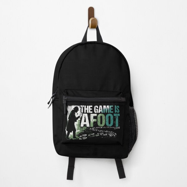 Item preview, The Game Is Afoot Sherlock Holmes Grunge Quote designed and sold by Fenay Designs.