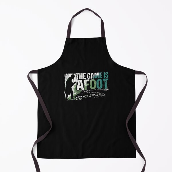 Item preview, The Game Is Afoot Sherlock Holmes Grunge Quote designed and sold by Fenay Designs.