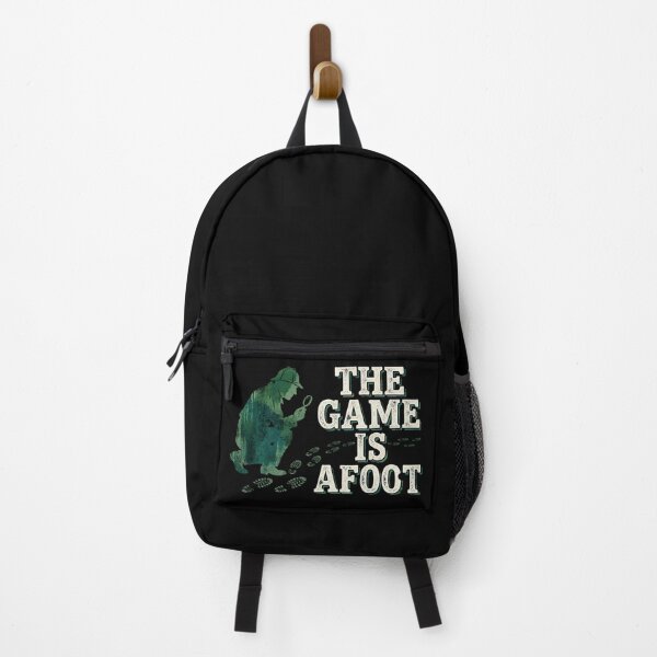 Item preview, The Game Is Afoot Sherlock Holmes Silhouette Art designed and sold by Fenay Designs.
