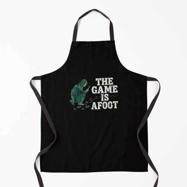Item preview, The Game Is Afoot Sherlock Holmes Silhouette Art designed and sold by Fenay Designs.