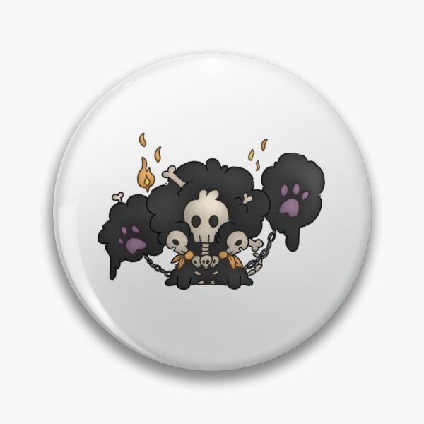 Item preview, Cute Chibi Three Headed Skeleton Afro Dog designed and sold by Revoleos.