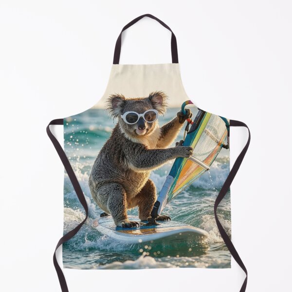 Item preview, Windsurfin' Koala Bear designed and sold by Tridentulus.