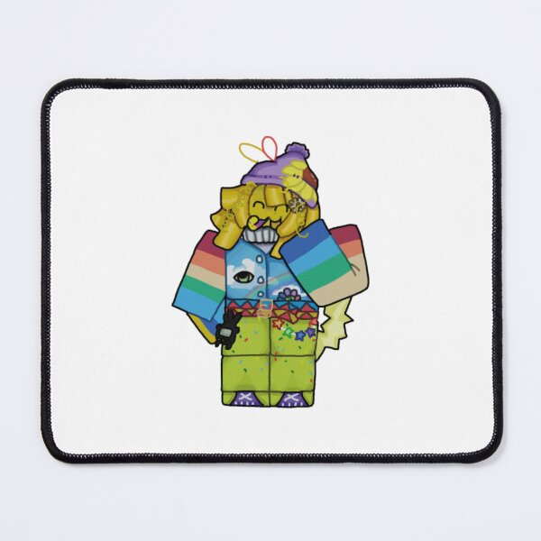 Item preview, Kidcore Rainbow Blocky Pixel Avatar Characte designed and sold by Revoleos.