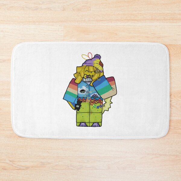 Item preview, Kidcore Rainbow Blocky Pixel Avatar Characte designed and sold by Revoleos.
