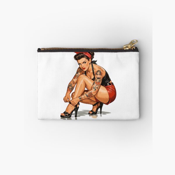 Item preview, Retro Pin-Up: Tattooed Rockabella Gift designed and sold by Pineapple-Tree.