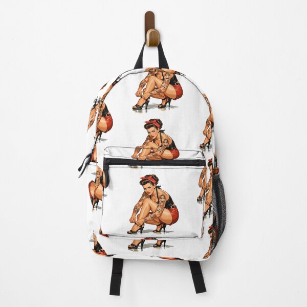 Item preview, Retro Pin-Up: Tattooed Rockabella Gift designed and sold by Pineapple-Tree.