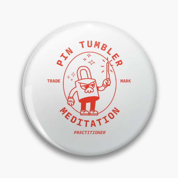 Item preview, Pin tumbler meditation practitioner designed and sold by Peerless-Prime.