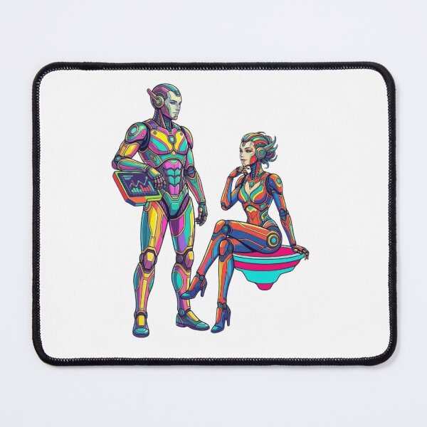 Item preview, Robot couple designed and sold by PP&RAINBOW SHOP.