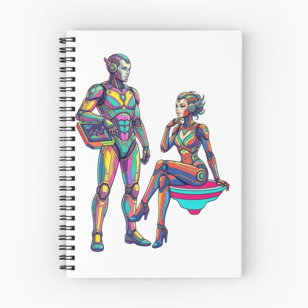 Item preview, Robot couple designed and sold by PP&RAINBOW SHOP.