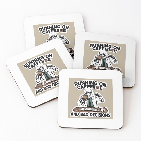 Item preview, Running Caffeine  designed and sold by AuroraPixelDa.