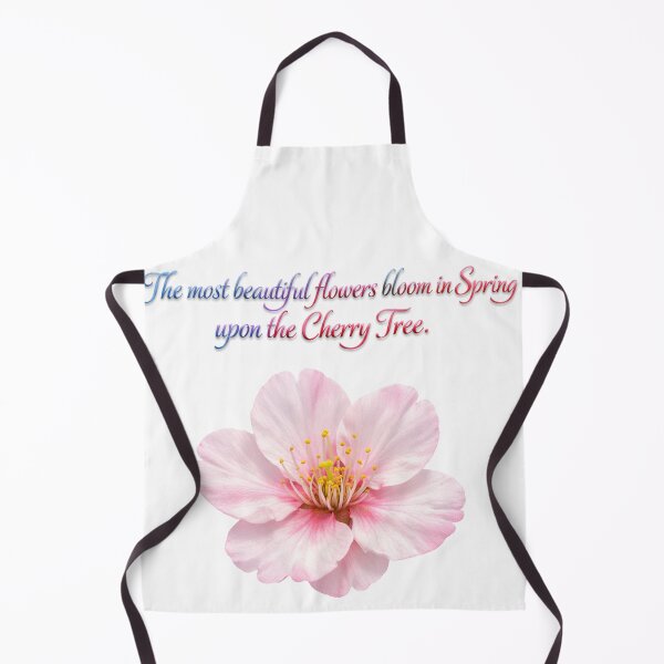 Item preview, Cherry Blossom Flower with Inspirational Spring Quote designed and sold by TailTraceDesign.
