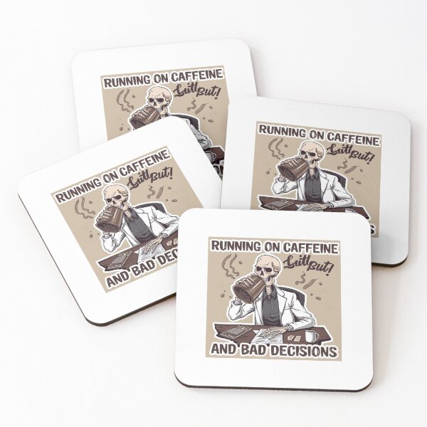 Item preview, Running Caffeine  designed and sold by AuroraPixelDa.
