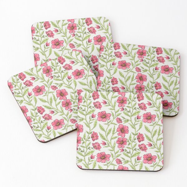 Item preview, Poppy Field: Elegant Rustic Floral Pattern designed and sold by Nekogobido.