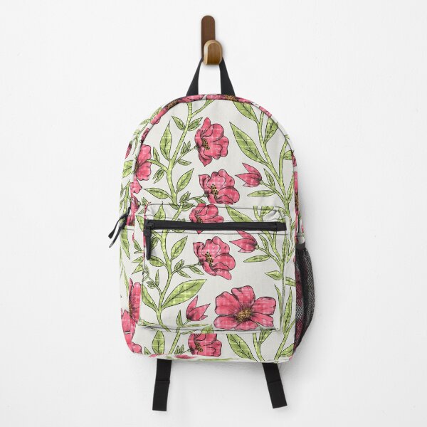Item preview, Poppy Field: Elegant Rustic Floral Pattern designed and sold by Nekogobido.