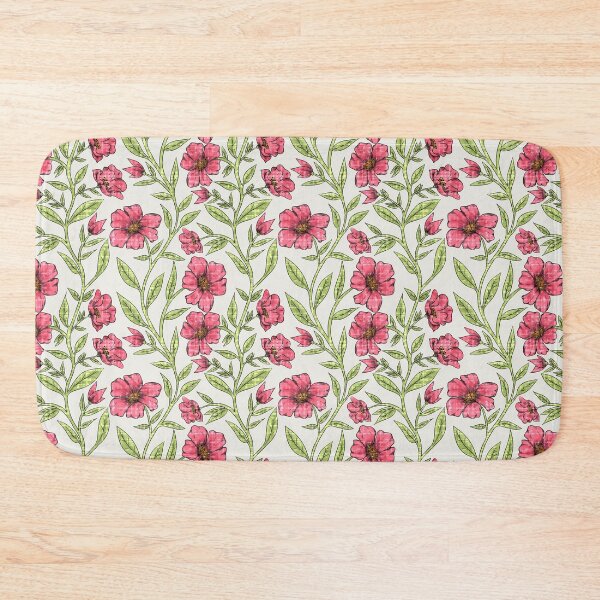 Item preview, Poppy Field: Elegant Rustic Floral Pattern designed and sold by Nekogobido.
