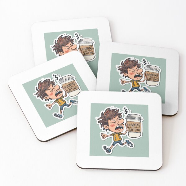 Item preview, Running on Caffeine  designed and sold by AuroraPixelDa.
