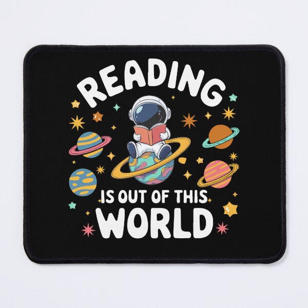 Item preview, Reading Is Out Of This World Funny Astronaut Space Book Lover Gift Teacher Librarian Kids Reading designed and sold by Maniutek.