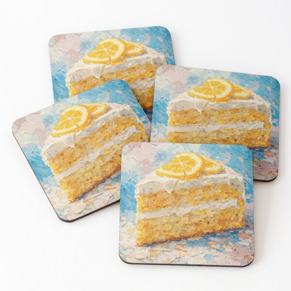 Item preview, Bright Lemon Cake designed and sold by caracatita75.
