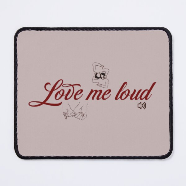 Item preview, Love Me Loud: Romantic Pinky Swear & Silhouette Art designed and sold by Miheerala.