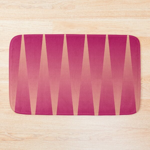 Item preview, Raspberry red triangles designed and sold by stephieleb.