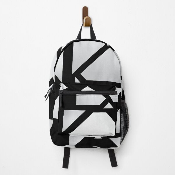 Item preview, Abstract Black White Geometric Fragment Pattern designed and sold by Arturo Daniel Garcia Palomo.