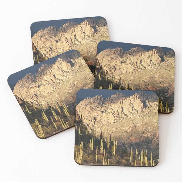 Item preview, Saguaros And Mountain Sun designed and sold by simonjayphotos.