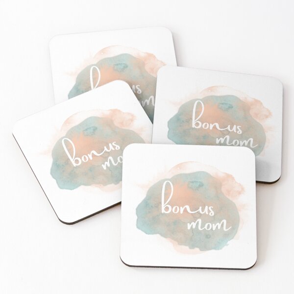 Item preview, Bonus Mom Watercolor Splash – Peach and Sage Aesthetic designed and sold by MSDesignHaus.