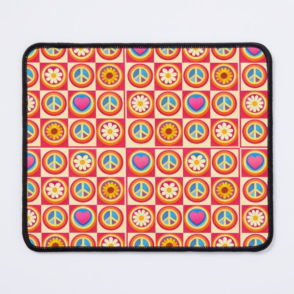 Item preview, Retro Flower Power Pattern - Groovy Psychedelic Colors designed and sold by Studio-RMD.