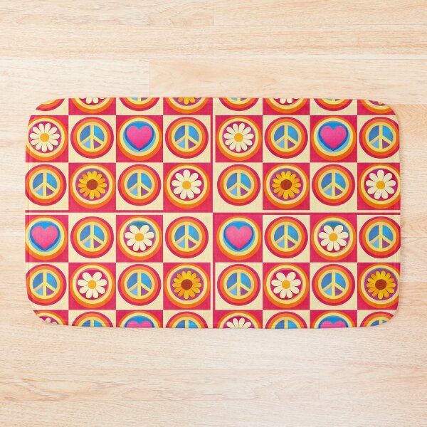 Item preview, Retro Flower Power Pattern - Groovy Psychedelic Colors designed and sold by Studio-RMD.
