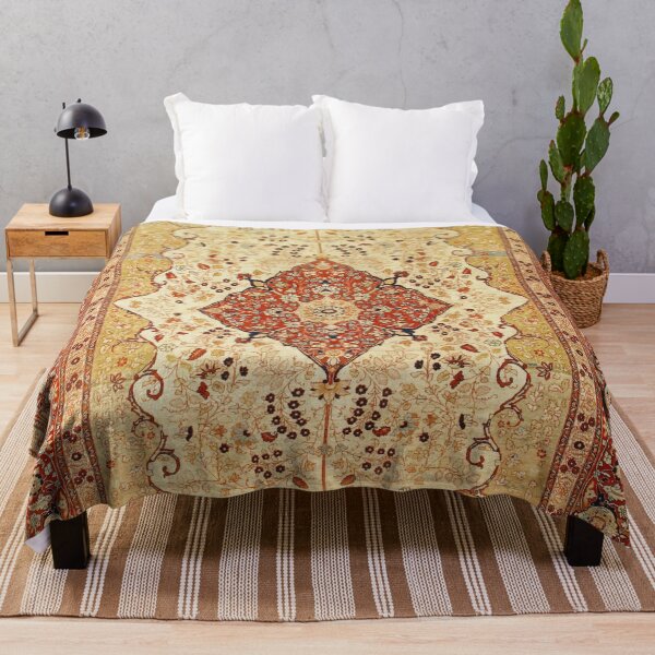 Item preview, Tabriz Hajijalili Persian Rug Print designed and sold by Vicky Brago-Mitchell®.