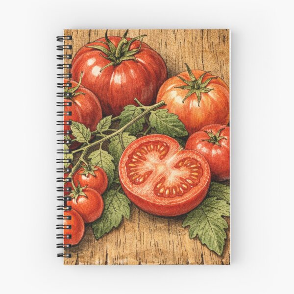 Item preview, Vintage Tomato Kitchen Art – Rustic Farmhouse Botanical Illustration designed and sold by Darlin8888.