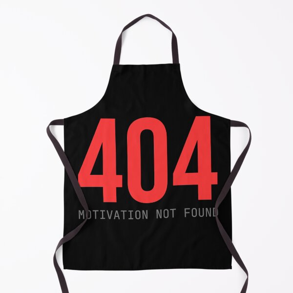 Item preview, 404 Motivation Not Found - Funny Developer Art Block designed and sold by Becheer.