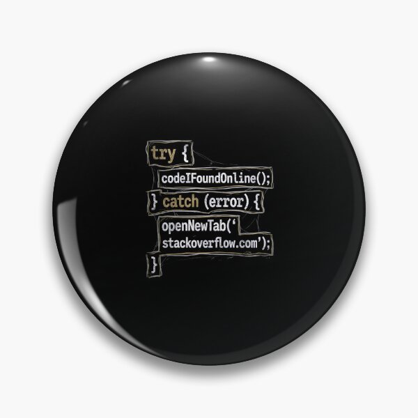 Item preview, Try Catch Code I Found Online Open New Tab Funny Programmer designed and sold by Fenay Designs.