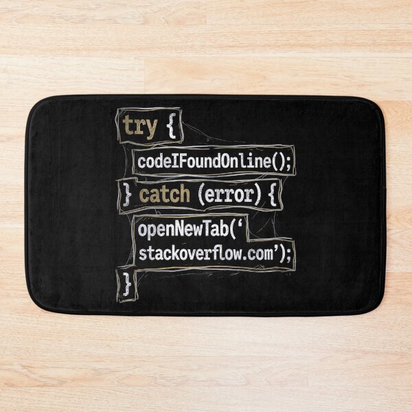 Item preview, Try Catch Code I Found Online Open New Tab Funny Programmer designed and sold by Fenay Designs.