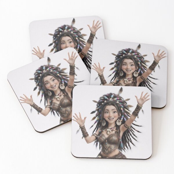 Item preview, Voodoo shaman in tribal fantasy style designed and sold by Wildborn74.