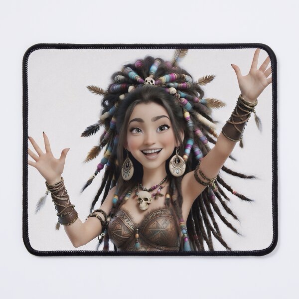 Item preview, Voodoo shaman in tribal fantasy style designed and sold by Wildborn74.