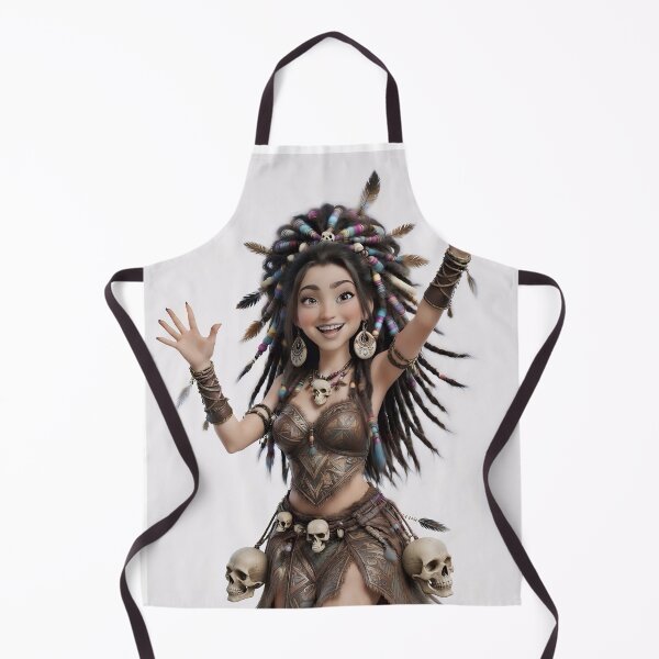 Item preview, Voodoo shaman in tribal fantasy style designed and sold by Wildborn74.