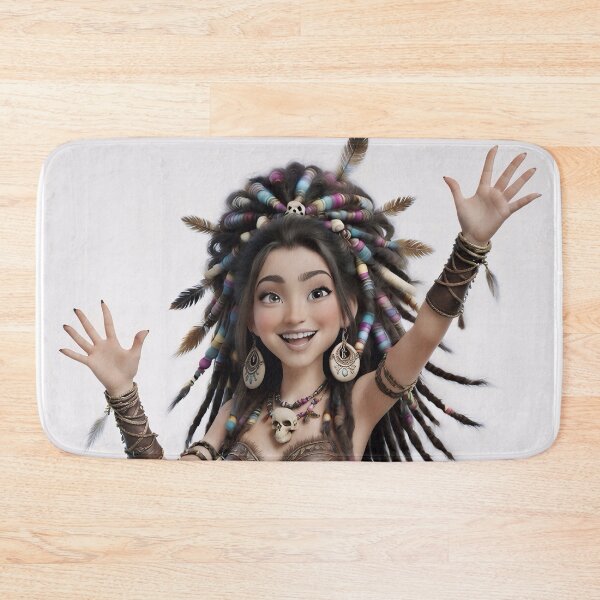 Item preview, Voodoo shaman in tribal fantasy style designed and sold by Wildborn74.