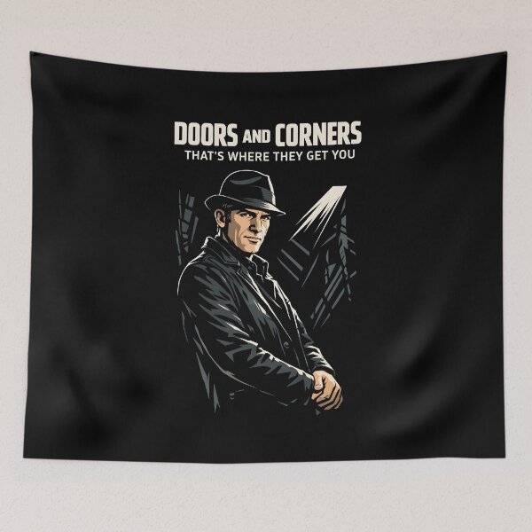 Item preview, Doors And Corners Detective Noir Space Art designed and sold by Fenay Designs.