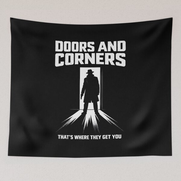 Item preview, Doors And Corners Detective Sci Fi Noir designed and sold by Fenay Designs.