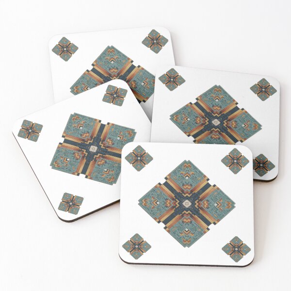 Item preview, Geometric Earth Mosaic designed and sold by Tisunigo.