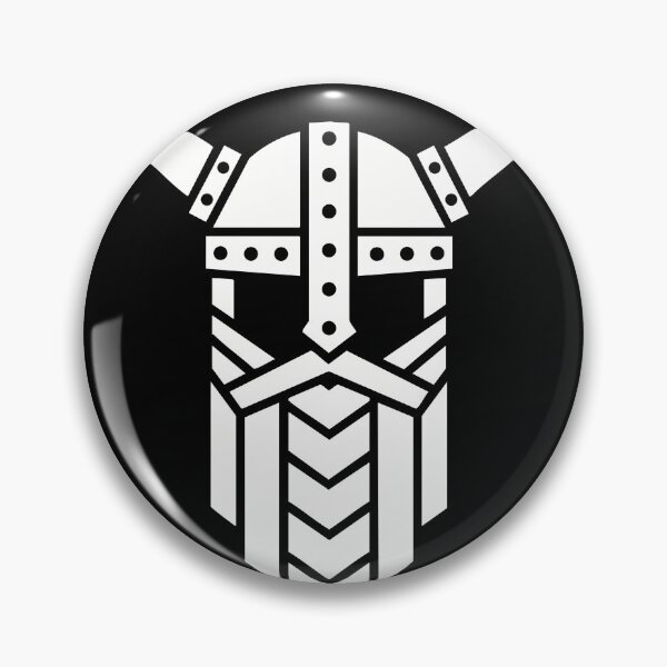 Item preview, Mascota guerrera geométrica vikinga minimalista designed and sold by PixelStudioBe.