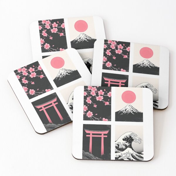 Item preview, Zen Noir Tetralogy: Four Pillars of Eastern Serenity designed and sold by Jimakmo.