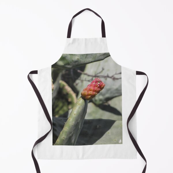Item preview, Close-Up Of Prickly Pear Cactus Fruit On Opuntia Pad In Sunlit Desert Vegetation designed and sold by Nmallia.