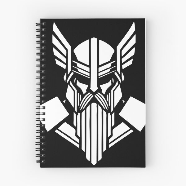 Aperçu de l'œuvre Viking Ailé Géométrique Valkyrie Mascotte Moderne créée et vendue par PixelStudioBe.