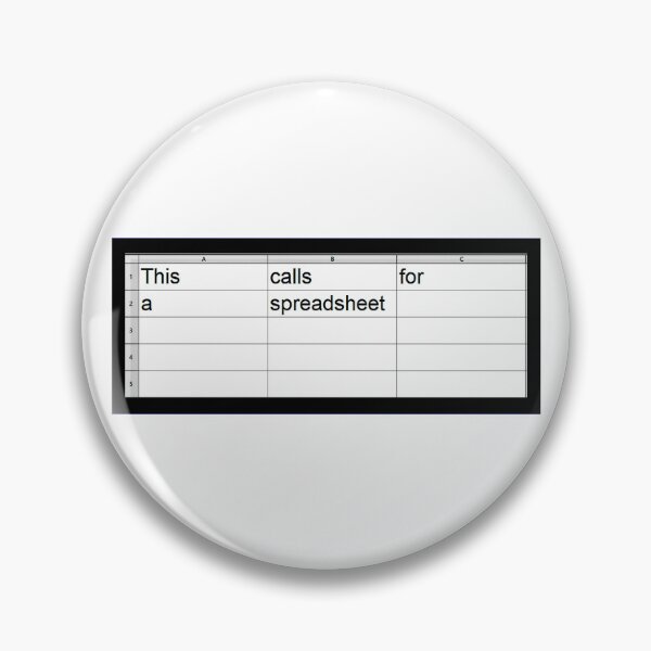 Item preview, This calls for a spreadsheet spreadsheet designed and sold by elisewied.