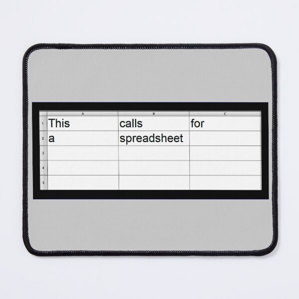 Item preview, This calls for a spreadsheet spreadsheet designed and sold by elisewied.
